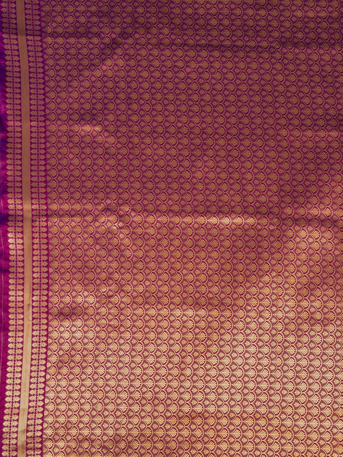 Majanta Banarasi Katan Silk Saree