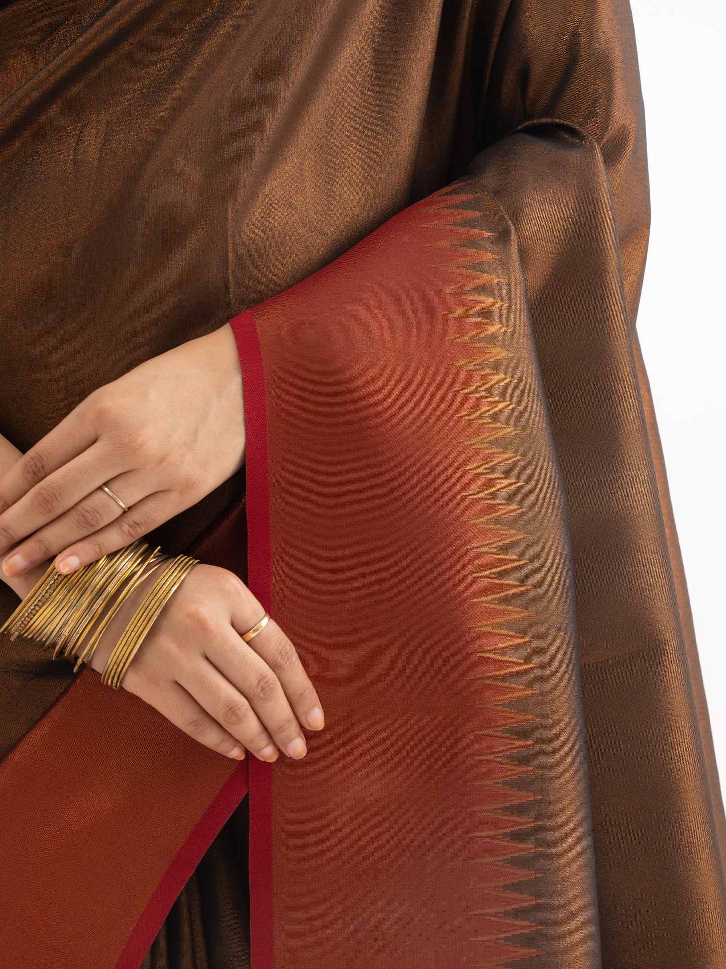 Elegant Maroon Kanjivaram Silk Saree